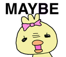Chick of JAPAN sticker #9387070