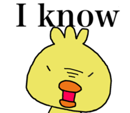 Chick of JAPAN sticker #9387071