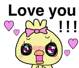 Chick of JAPAN sticker #9387098