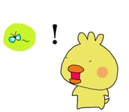 Chick of JAPAN sticker #9387099