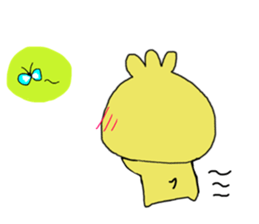 Chick of JAPAN sticker #9387100