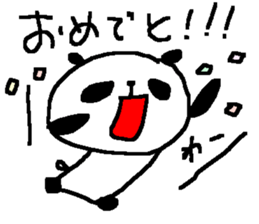 Panda good luck stickers! sticker #9387552