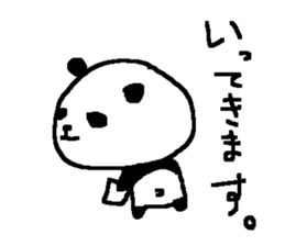 Panda good luck stickers! sticker #9387568