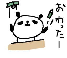 Panda good luck stickers! sticker #9387571