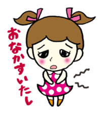 Girls can be used Kansai dialect sticker #9387599