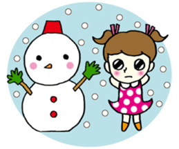 Girls can be used Kansai dialect sticker #9387609