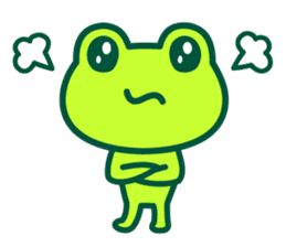 Kerokero frog 2 sticker #9387708