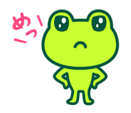 Kerokero frog 2 sticker #9387710