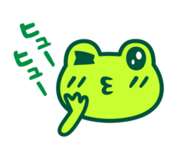 Kerokero frog 2 sticker #9387720