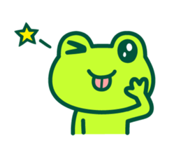 Kerokero frog 2 sticker #9387722