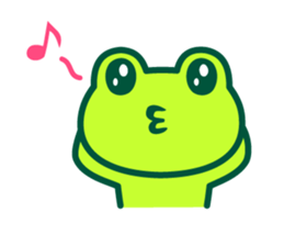 Kerokero frog 2 sticker #9387724