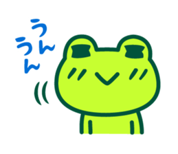 Kerokero frog 2 sticker #9387725