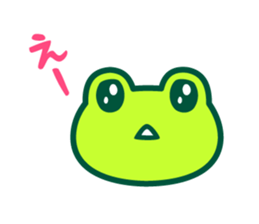Kerokero frog 2 sticker #9387727