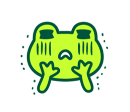 Kerokero frog 2 sticker #9387731