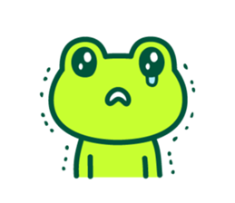 Kerokero frog 2 sticker #9387732
