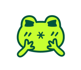 Kerokero frog 2 sticker #9387736