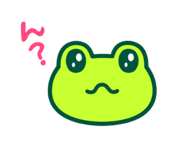 Kerokero frog 2 sticker #9387741