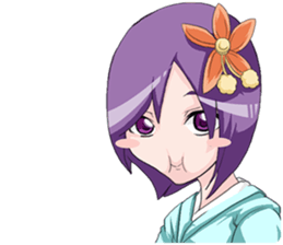 Lovely affection representation world sticker #9387944