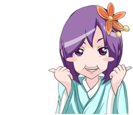 Lovely affection representation world sticker #9387945