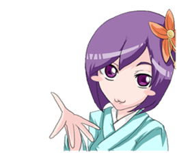 Lovely affection representation world sticker #9387948