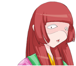 Lovely affection representation world sticker #9387960