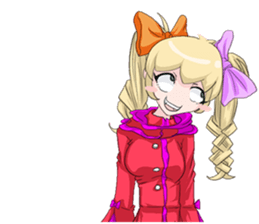 Lovely affection representation world sticker #9387965