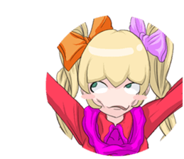 Lovely affection representation world sticker #9387966