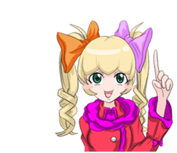 Lovely affection representation world sticker #9387967