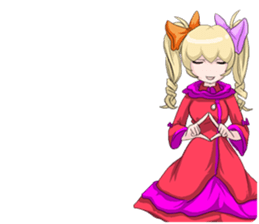 Lovely affection representation world sticker #9387970