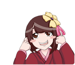 Lovely affection representation world sticker #9387975