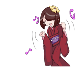 Lovely affection representation world sticker #9387980