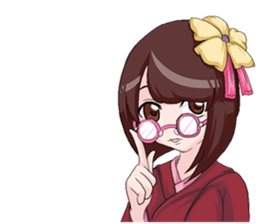 Lovely affection representation world sticker #9387982