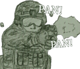 military sticker6 sticker #9387988