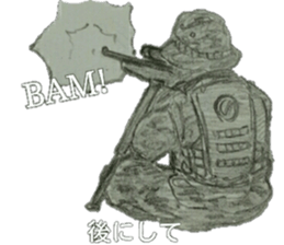 military sticker6 sticker #9387999