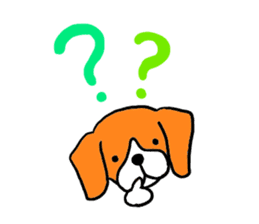 Cute beagle, Hana 2 sticker #9388392