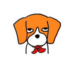 Cute beagle, Hana 2 sticker #9388395