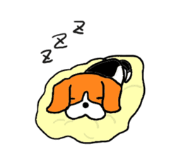Cute beagle, Hana 2 sticker #9388399