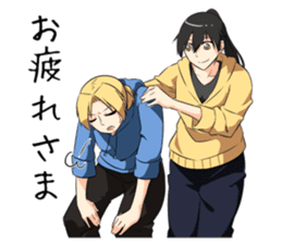 Parkour Girls sticker #9388473