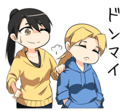 Parkour Girls sticker #9388477