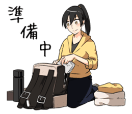 Parkour Girls sticker #9388480