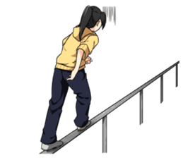 Parkour Girls sticker #9388490