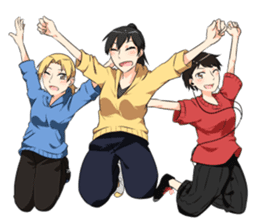 Parkour Girls sticker #9388501