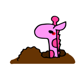 sukiyakiGiraffe sticker #9388779