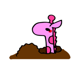 sukiyakiGiraffe sticker #9388779