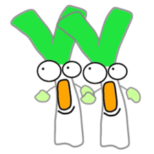 Green onion(world sticker #9388916