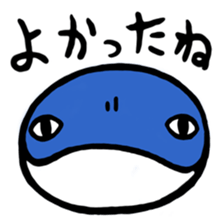 Parrying Fin whale sticker #9389550