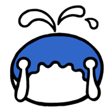 Parrying Fin whale sticker #9389574