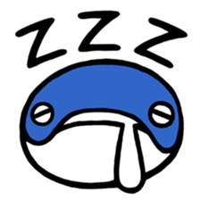 Parrying Fin whale sticker #9389583