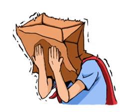 Hello! I am bagman!! sticker #9389722