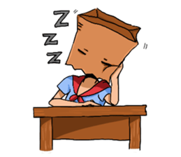 Hello! I am bagman!! sticker #9389724